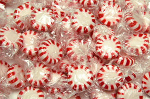 peppermint candywrapped